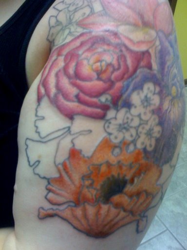 Stage Three of Tattoo Sleeve